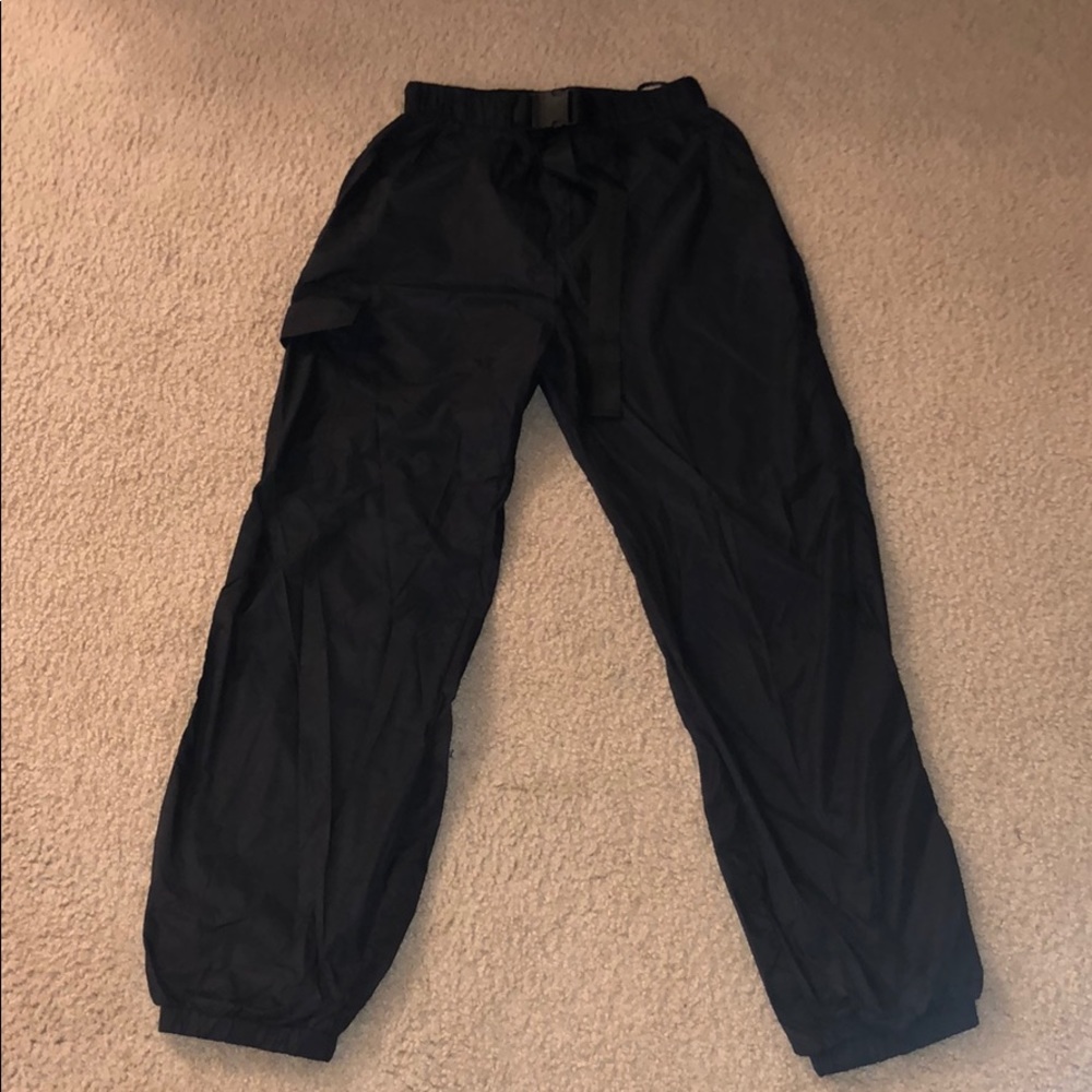 Black Wind breaker pants
